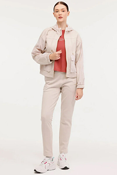 lumberjack Women's Sweatshirt 18Mabel 18Es120 Beige