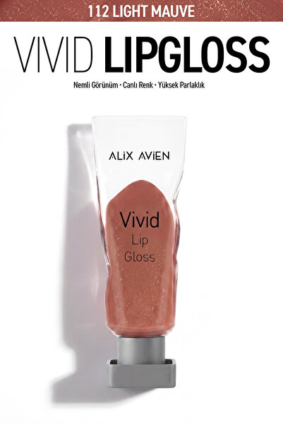 Alix Avien Parlak Bitişli Nemlendirici E Vitaminli Dudak Parlatıcı - Vivid Li...