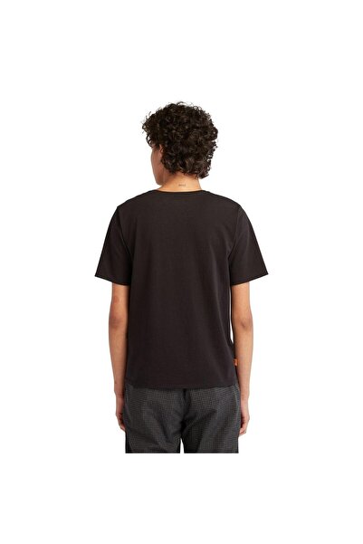 Timberland SHORT-SLEEVE Kadın Tişört TB0A6ATE0011 Siyah-XS