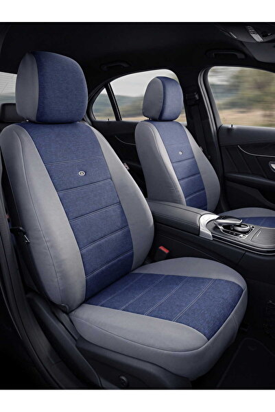 NewDeco Tofaş Doğan SLX Uyumlu Oto Koltuk Kılıfı Tam Set Airbag Uyumlu 4 Mevs...