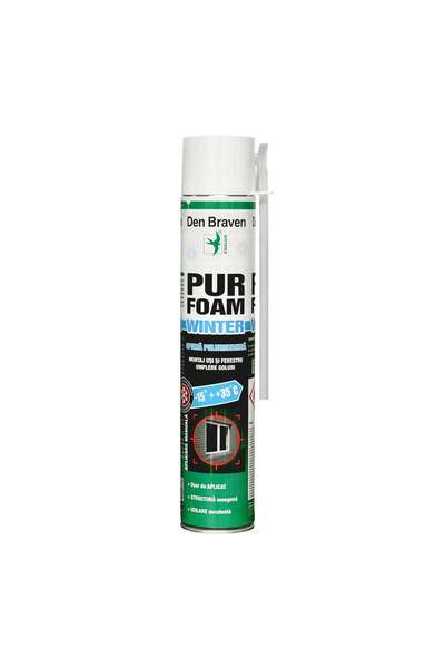 Den Braven Spumă poliuretanică de iarnă Pur Foam Winter, aplicare manuală, 70...