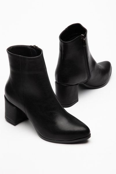 CİRON SHOES Women's Pointed Heeled Boots 1-1-0