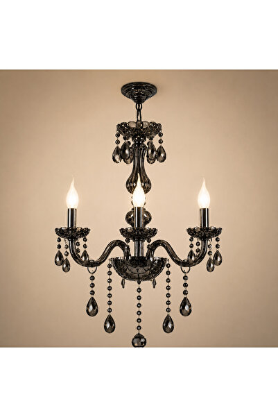 DIGITAL Merchandise Candelabru Cristal AUGUST Eleganza, 3xE14, Diametru 48cm,...