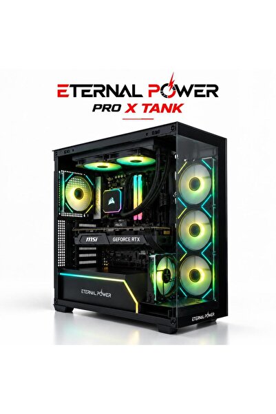 ETERNAL POWER AMD Ryzen 7 9800X3D - MSI GeForce RTX 4070 Ventus 2X - 16GB DDR...