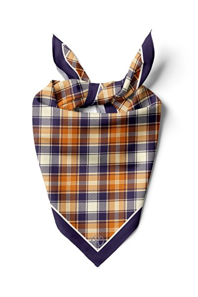 618 CONCEPT 55X55 Classic Check Plaid Scarf