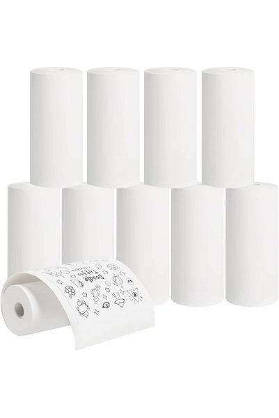 AURTEC Thermal Paper Till Rolls 57 x 25 for Mini Thermal Printer, Cash Regist...