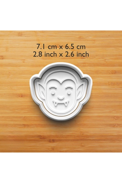 Hobist Halloween 2027 Cute Vampire Set Cookie and Candy Dough Mold