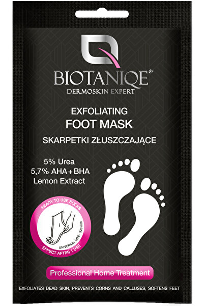 BIOTANIQE Mască exfoliantă pentru picioare Biotaniqe, tip șosete, 2 x 15 ml