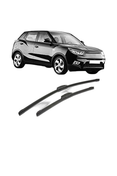 Bosch Set of SSANGYONG TIVOLI 2015-2021 car wiper blades, for windshield, Aer...