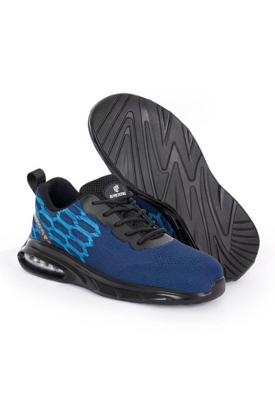 OEM Pantofi de protectie Texo Air Blue, cu bombeu metalic, material textil, n...