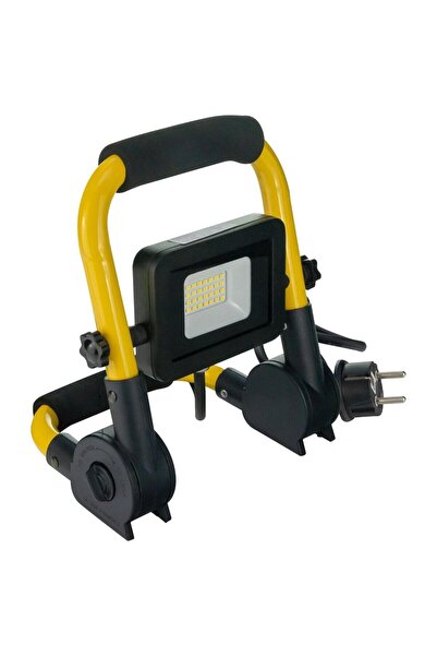 OEM Proiector LED Hepol, 20 W, 1800 lm, lumină rece, cu stativ, pliabil, IP65