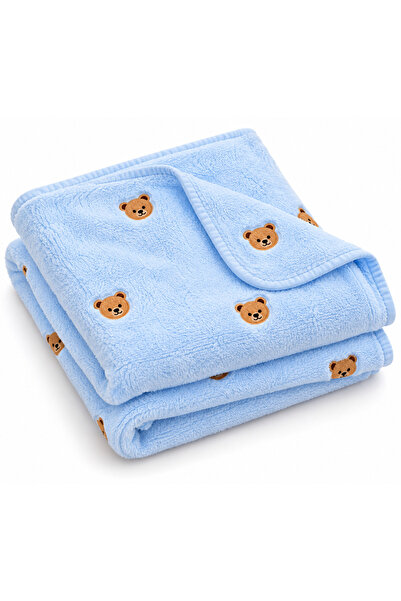 BYS BABY FASHION PAMUKLU 90*100 WELSOFT AYICIKLI ERKEK BEBEK BATTANİYE