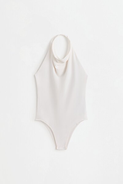 LEFTIES Halter yaka body