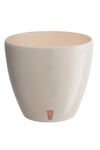 OEM Ghiveci din plastic Deco, cu auto-udare, interior / exterior, rotund, can...