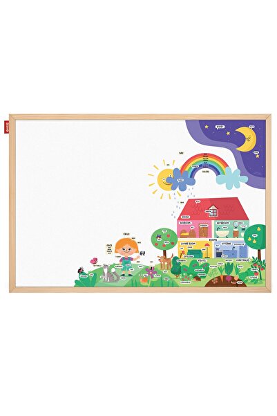 Memobe TABLĂ MAGNETICĂ EDUCATIONALĂ REUTILIZABILĂ 1 buc.