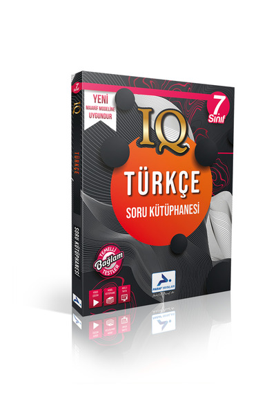 paraf yayınları 7. Sınıf Maarif Model Türkçe IQ Soru Kütüphanesi