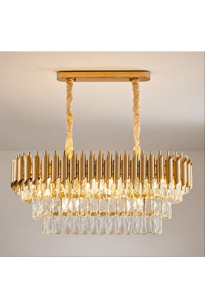 DIGITAL Merchandise Candelabru Cristal VERSAILLES Regalis 10xE14, Lungime 78 ...
