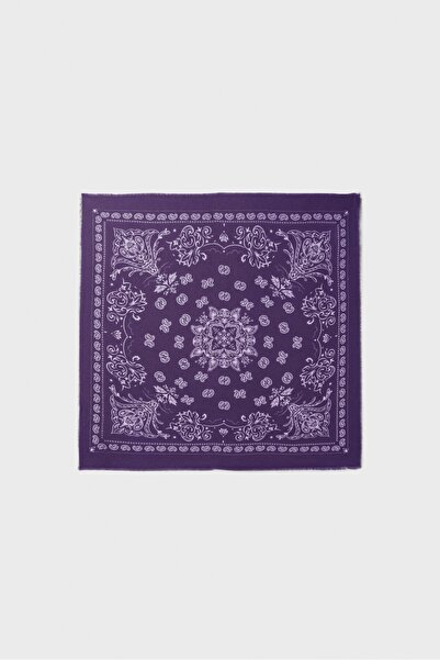 Stradivarius Yumuşak dokulu desenli bandana fular