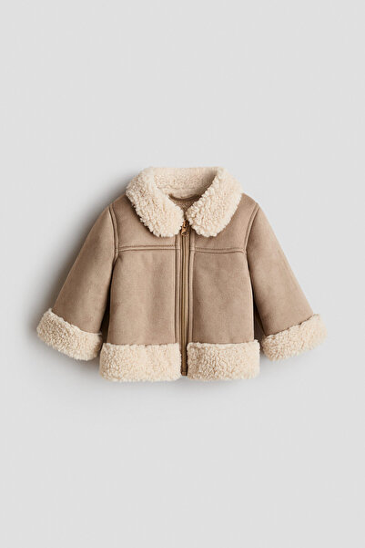 H&M Pelüş Detaylı Ceket