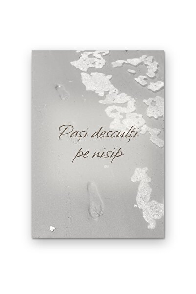 OEM Poster Carton 250g A4 Wall Art Pasi desculti pe nisip, Decor perete inspi...
