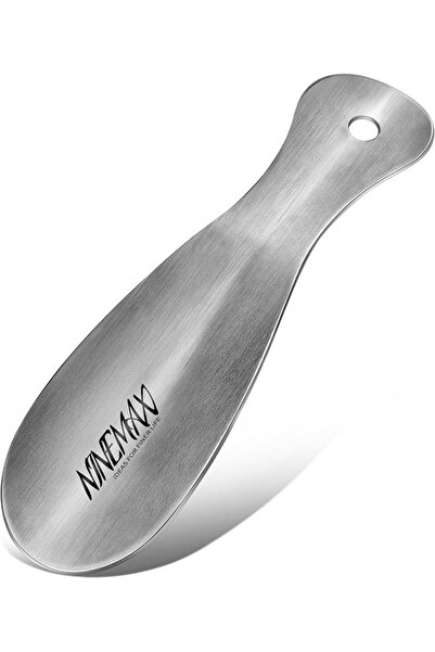 GENERAL NINEMAX ملعقة أحذية معدنية، ملعقة أحذية قصيرة من الفولاذ المقاوم للصد...