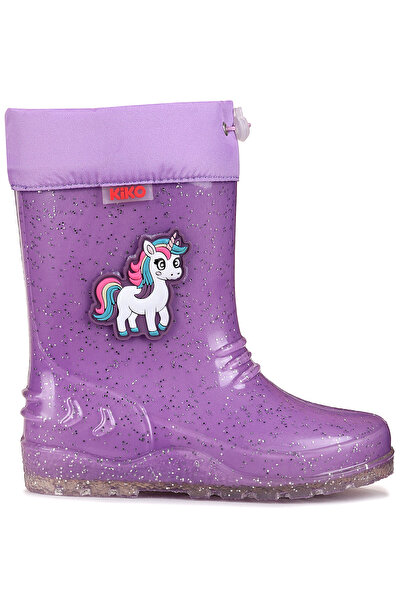 Kiko Kids Rainy Unicorn Su Geçirmez Kız Çocuk Yağmur Çizmesi