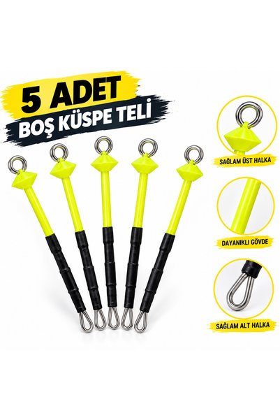 badce 5 ADET BOŞ KÜSPE RİG APARATI