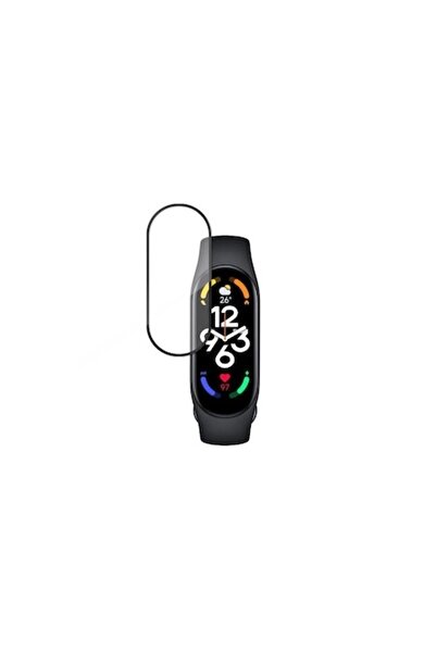 WOZINSKY Folie de sticlă cu adeziv integral compatibilă cu Xiaomi Mi Band 8 N...