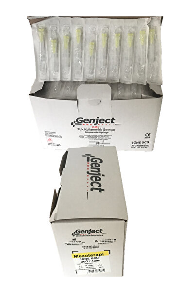 Genject Mezoterapi Uç 30G 4mm 250 Adet 1 Kutu