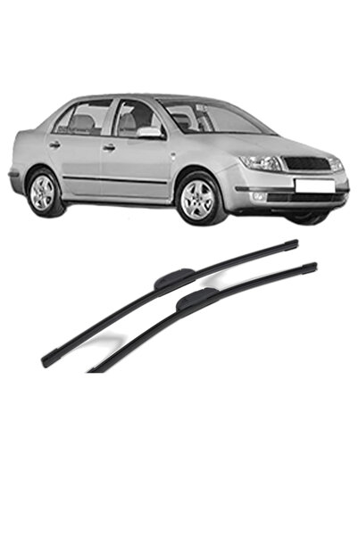 Bosch Wiper set SKODA FABIA I Saloon (6Y3) 1999-2006, for windshield, Aerotwi...