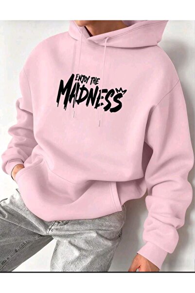 Ryam Mooda 3 Threaded Unisex Oversize Hooded Sweatshirt
