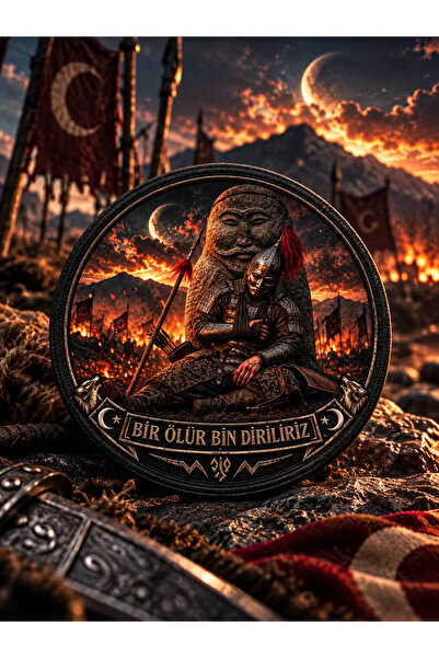 THORSTORE Bin Ölür Bin Diriliriz İİ. Patch/Peç/Arma (8.7 cm)