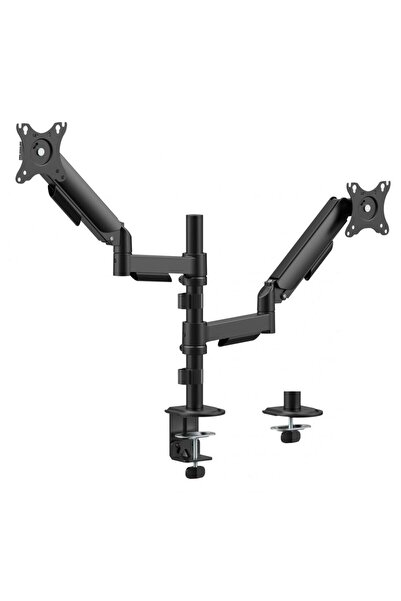 POWERTECH Βάση γραφείου για 2 οθόνες PT-1628, 17-32 ", έως 9 κιλά