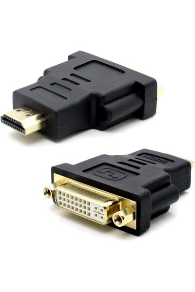 VMODEL محول VMOJO من HDMI إلى DVI، موصل HDMI ذكر إلى DVI-I 24+5 أنثى