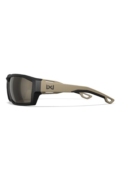 WILEY X Alpine Captivate Polarized Tungsten Mirrored Sunglasses (Brown)