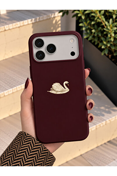 OVADA İphone 17 Pro Max / 18 Pro Max Uyumlu Desenli Silikon Telefon Kılıfı