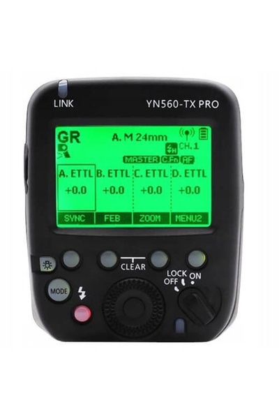 Yongnuo YN560-TX Pro Controler Declanșator Radio pentru Canon