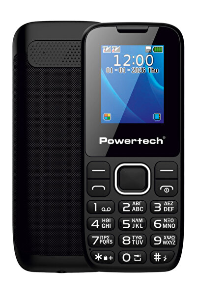 POWERTECH Κινητό τηλέφωνο Milly Small III, 1.77 ", διπλή SIM, χωρίς κάμερα, μ...