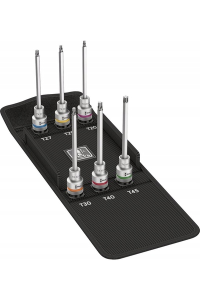 wera 8767 C TORX HF 2 Zyklop biți TORX pentru chei tubulare cu cap de priză.