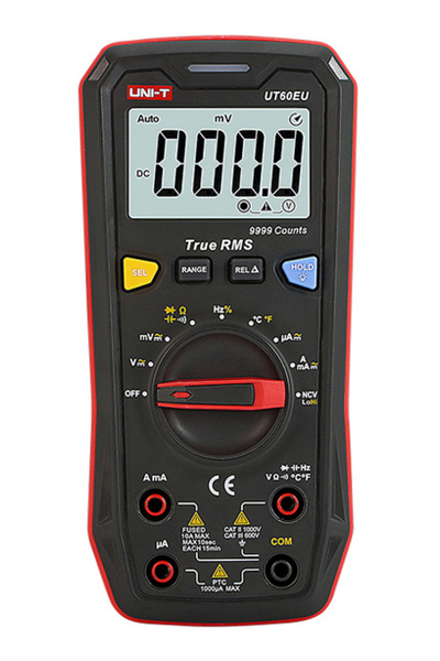 unı-t ψηφιακό πολύμετρο UT60EU, 1000V AC/DC, NCV, True RMS