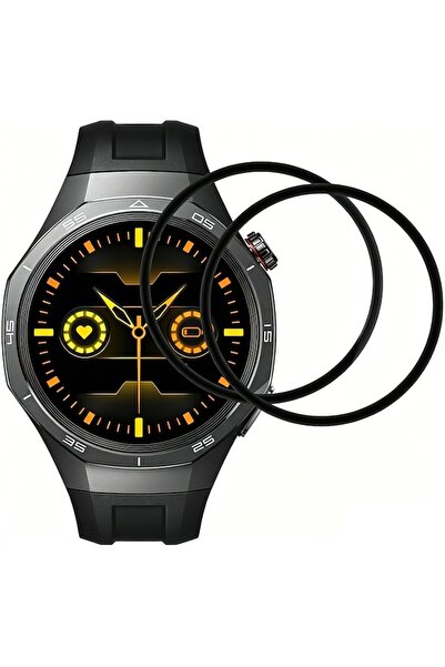 OEM Set 2 folii de protectie pentru ecran Smartwatch, sticla securizata, pent...