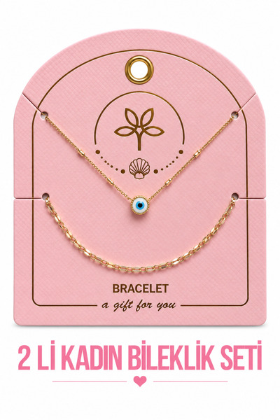 Jack Ferrero Women's 2-Piece Bracelet Combination