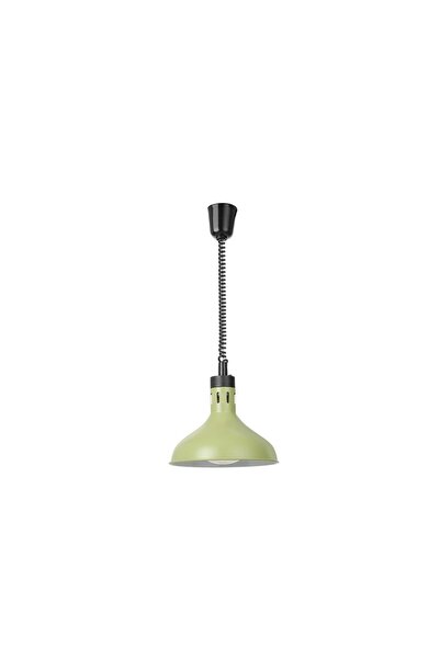 HENDI Lampă termică cu ridicare și coborâre, formă de clopot, verde, 230V/250...