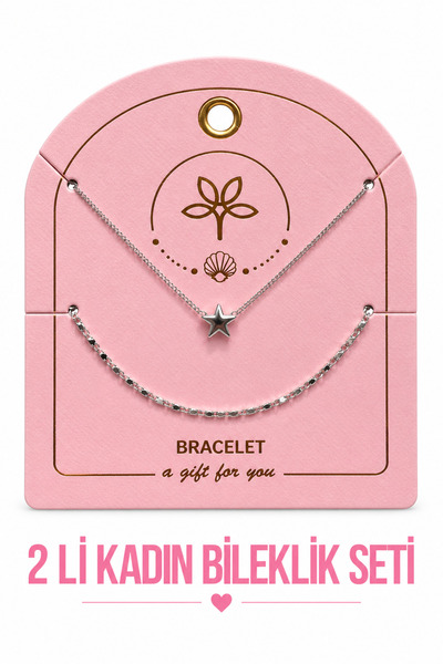 Jack Ferrero Women's 2-Piece Bracelet Combination