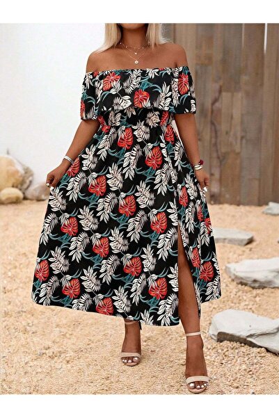 Sheya Midi Length dress, mix colors