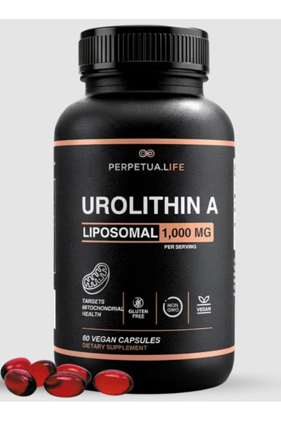 Perpetua Life Nutrition Supplement, Urolithin-A Liposomal Mitochondrial Healt...