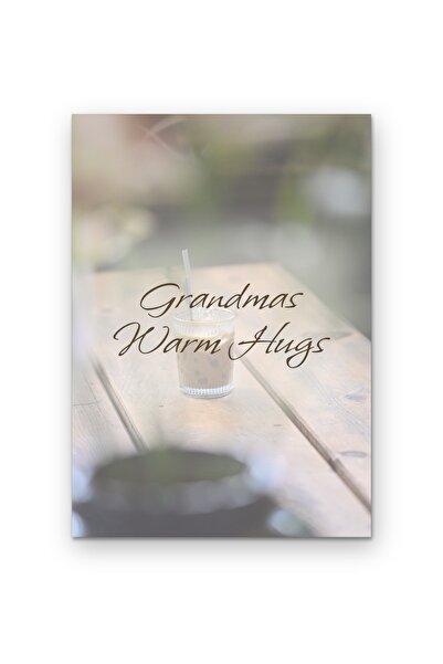 OEM Poster Cardboard 250g A4 Grandma's Warm Hugs, Decorative Wall Art, A4