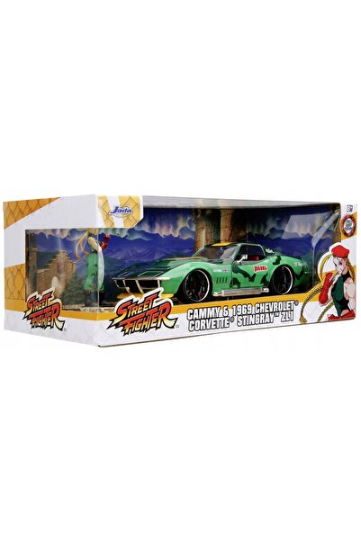 Jada Toys Jada Street Fighter Cammy 1:24 1969 Chevrolet 253255061