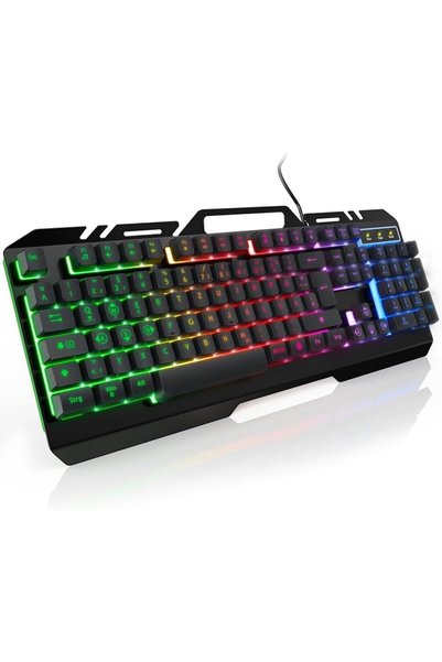 Generic Keyboard ZERO RGB LED Electronics ZR-2080 USB Keyboard, Elegant desig...