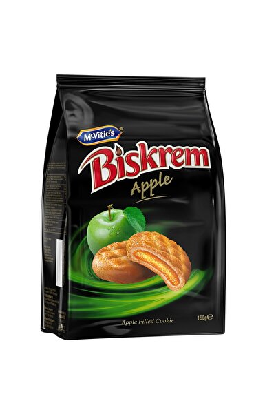 Biskrem Μπισκότα με γέμιση μήλου, 160 γρ.